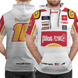 Sammy Smith Nascar Racing Personalized Unique Design Short Sleeve Hooded Jersey I