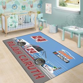 Rajah Caruth Nascar Racing Unique Design Rectangular Rug For Families III
