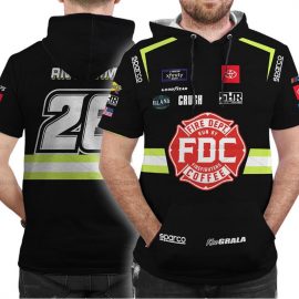 Kaz Grala Nascar Racing Personalized Unique Design Short Sleeve Hooded Jersey II