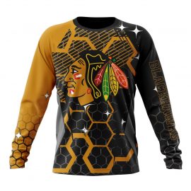 Personalized Chicago Unique BlackHawks Design With MotoCross Long Sleeve