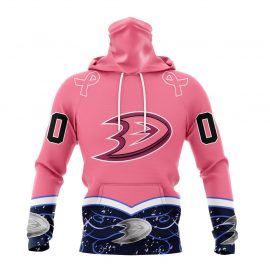 Personalized Anaheim Ducks Specialized Fights Cancer Design Masked Jersey