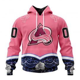 Personalized Colorado Unique Avalanche Fights Cancer Design Custom Jersey
