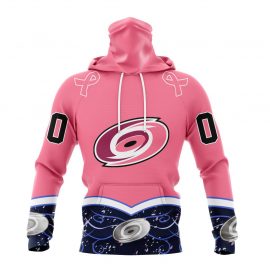 Personalized Carolina Unique Hurricanes Fights Cancer Design Masked Jersey