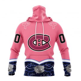 Personalized Montreal Canadiens Specialized Fights Cancer Design Masked Jersey