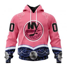 Personalized New York Islanders Fights Cancer Design Custom Jersey