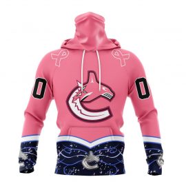 Personalized Vancouver Canucks Specialized Fights Cancer Design Masked Jersey