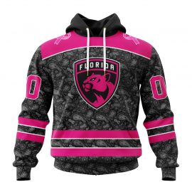 Personalized Florida Panthers Pink In The Rink Fight Breast Cancer Custom Jersey