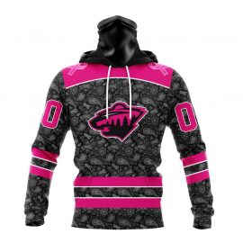 Personalized Minnesota Wild Pink In The Rink Fight Breast Cancer Masked Jersey