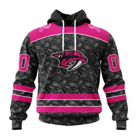 Personalized Nashville Predators Pink In The Rink Fight Breast Cancer Custom Jersey