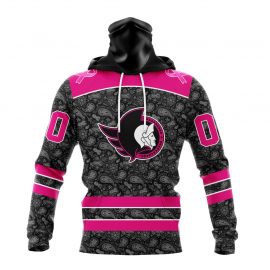 Personalized Ottawa Senators Pink In The Rink Fight Breast Cancer Masked Jersey