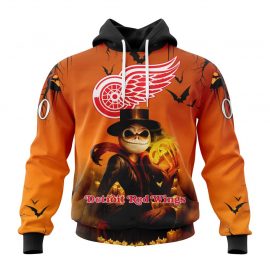 Personalized Detroit Red Wings Special Halloween Concepts Custom Jersey