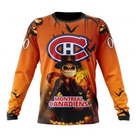 Personalized Montreal Canadiens Special Halloween Concepts Long Sleeve