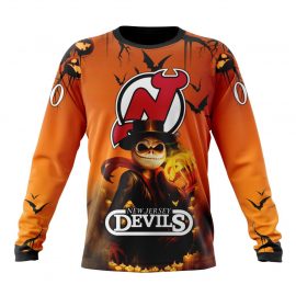 Personalized New Jersey Unique Devils Special Halloween Concepts Long Sleeve