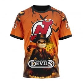 Personalized New Jersey Unique Devils Special Halloween Concepts Short Sleeve