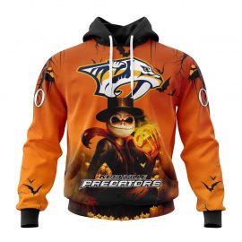 Personalized Nashville Predators Special Halloween Concepts Custom Jersey