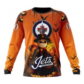 Personalized Winnipeg Jets Special Halloween Concepts Long Sleeve