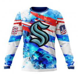 Personalized Seattle Kraken Special Concept Cool Design Long Sleeve