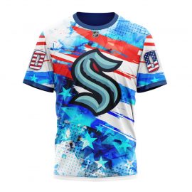 Personalized Seattle Kraken Special Concept Cool Design Short Sleeve