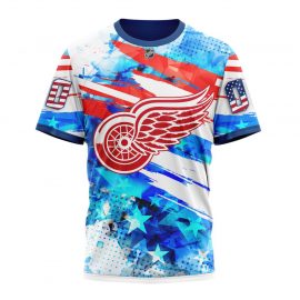 Personalized Detroit Red Wings Special Concept Cool Design Short Sleeve