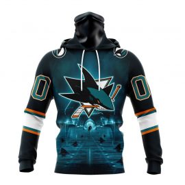 Personalized San Jose Unique Sharks Special Design Cool Style Masked Jersey
