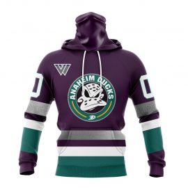 Personalized Anaheim Ducks Mighty Ducks Anniversary Design Masked Jersey