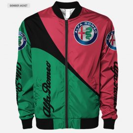 Alfa Romeo Unique Design Cool Bomber Jacket Racing Style Gift Idea For Fan IV