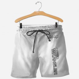 Jeep Racing Design Unique Style Cool Men Shorts Gift Idea For Fan V