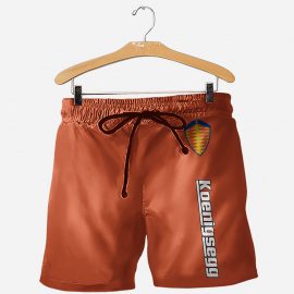 Koenigsegg Racing Design Unique Style Cool Men Shorts Gift Idea For Fan IV
