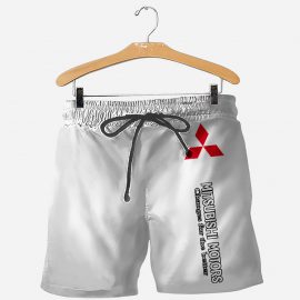 Mitsubishi Racing Design Unique Style Cool Men Shorts Gift Idea For Fan III