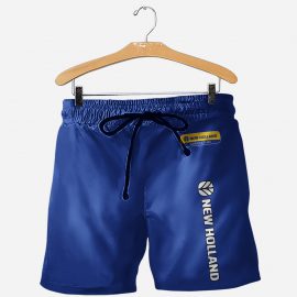 New Holland Agriculture Basic Design Racing Style Cool Men Shorts II
