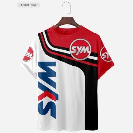 SYM Motors Cool Design Racing Style Short Sleeve Gift Idea For Fan I