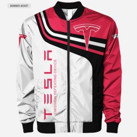 Tesla Motors Cool Design Racing Style Bomber Jacket Gift Idea For Fan I