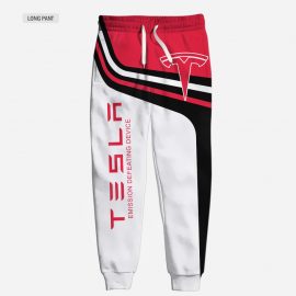 Tesla Motors Cool Design Racing Style Sweatpants Gift Idea For Fan I