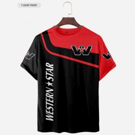 Wester Star Cool Design Racing Style Short Sleeve Gift Idea For Fan I