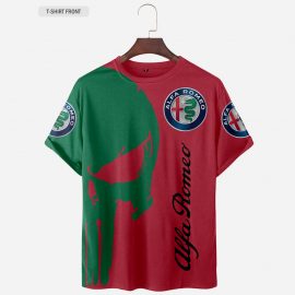 Alfa Romeo Cool Design Racing Style Short Sleeve Gift Idea For Fan I