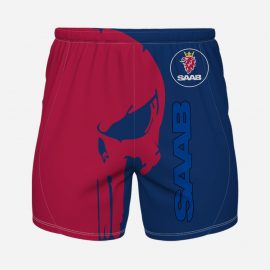 SAAB Unique Design Cool Men Shorts Special Gift Idea For Fan I