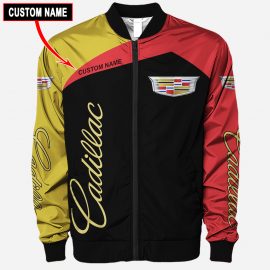 Personalized Cadillac Unique Design Cool Bomber Jacket Gift Idea For Fan I