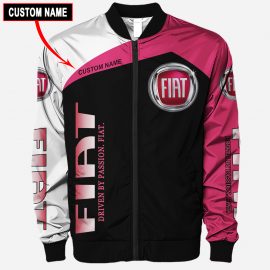 Personalized Fiat Unique Design Cool Bomber Jacket Gift Idea For Fan I