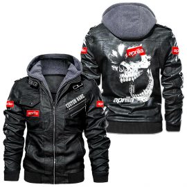 Aprilia Personalized Unique Racing Style Leather Jacket Gift Idea For Fan I