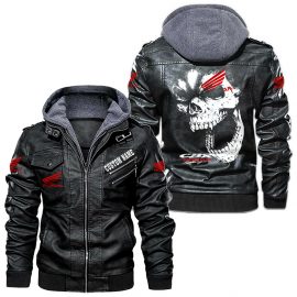 Honda Personalized Cool Design Racing Style Leather Jacket Gift Idea For Fan II