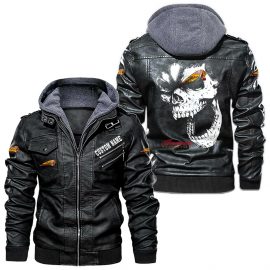 Indian Personalized Cool Design Racing Style Leather Jacket Gift Idea For Fan I