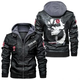 Kenworth Personalized Cool Design Racing Style Leather Jacket Gift Idea For Fan I
