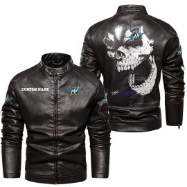 MV Agusta Personalized Cool Design Racing Style Stand Collar Leather Jacket For Fan I