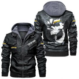 New Holland Agriculture Personalized Racing Style Leather Jacket Gift Idea For Fan I