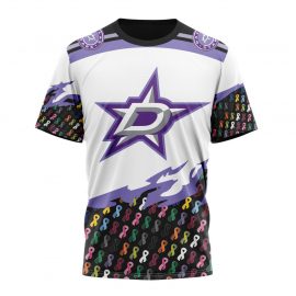 Personalized Dallas Stars In October Together We Can Beat Cancer Tshirt