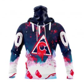 Personalized Colorado Unique Avalanche Design For Halloween Night Masked Jersey