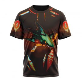 Personalized San Jose Unique Sharks Design For Halloween Night Short Sleeve