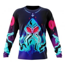 Personalized Seattle Kraken Design For Halloween Night Long Sleeve