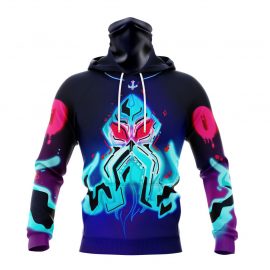 Personalized Seattle Kraken Design For Halloween Night Masked Jersey