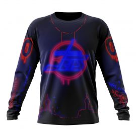 Personalized Winnipeg Jets Design For Halloween Night Long Sleeve